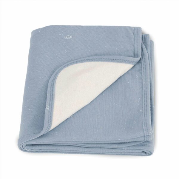 Jersey Swaddle- Denim Blue - Image 3