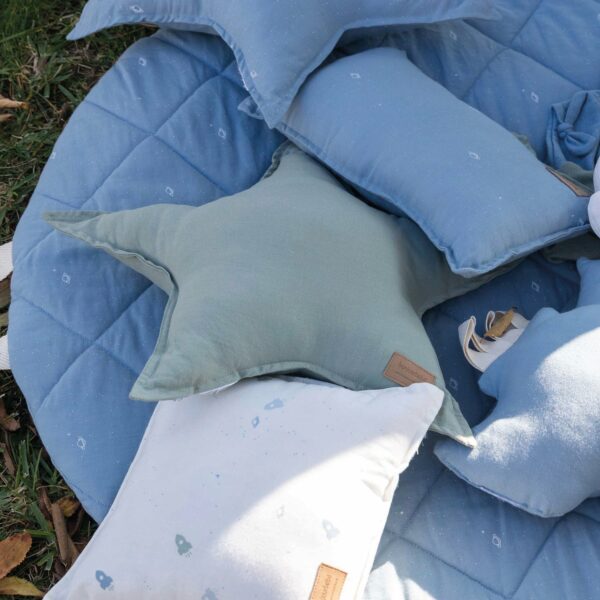 Star Scatter Cushion- Hunter Green - Image 3